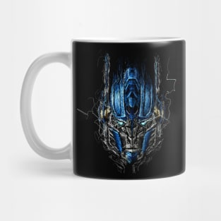 the Scribble art open face prime Mug